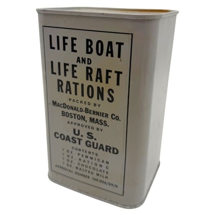 Boîte de Rations de Survie U.S. Coast Guard – MacDonald-Bernier Co.
