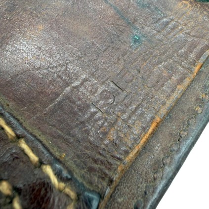 Porte-chargeurs Colt 1911 Cuir – Rock Island Arsenal 1913 – Nominatif Capitaine G. RIEMAN