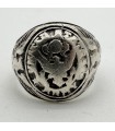 Chevalière US ARMY WWII originale STERLING