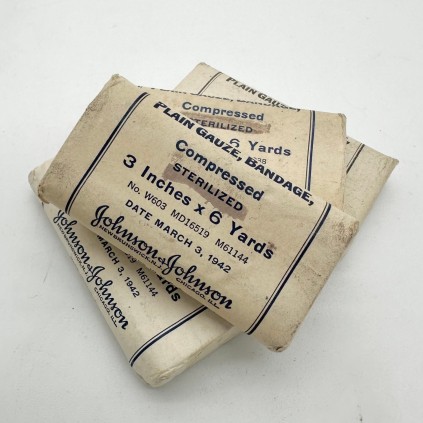 Plain gauze bandage US WWII 1942