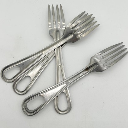Fourchette US WWII Silco stainless.