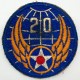 Patch 20th Air Force WWII