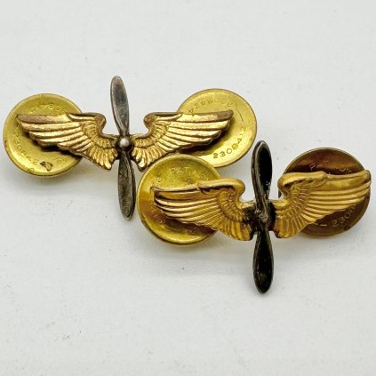 Insigne de col USAAF WWII Original