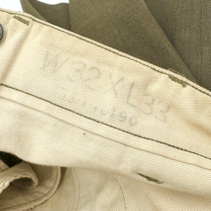 Pantalon moutarde US WWII 32x33 1945