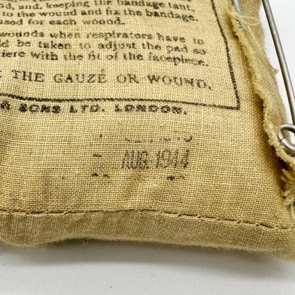 Pansement britannique WWII