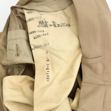 Pantalon chino d'officier US WWII MILITARIA