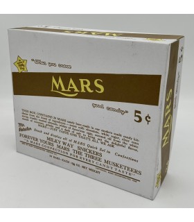 Boite de 24 barres chocolatés MARS deuxième guerre