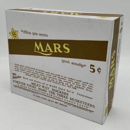 Boite de 24 barres chocolatés MARS deuxième guerre