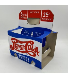 Présentoir transport de bouteilles Pepsi-Cola WWII