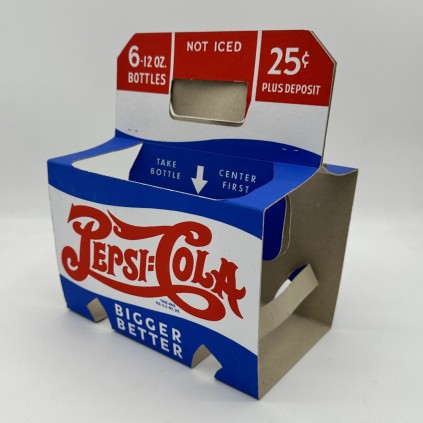 Présentoir transport de bouteilles Pepsi-Cola WWII