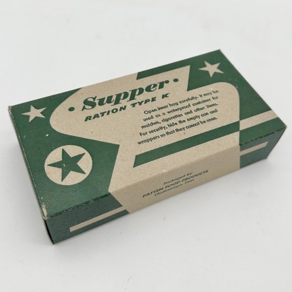 Ration K "Supper" comestible 2nd type