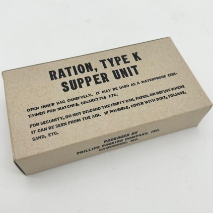 Ration K "Supper" comestible 1st type