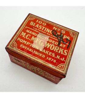 Boîte de démolition Blasting CAP 100 N°6 WWII