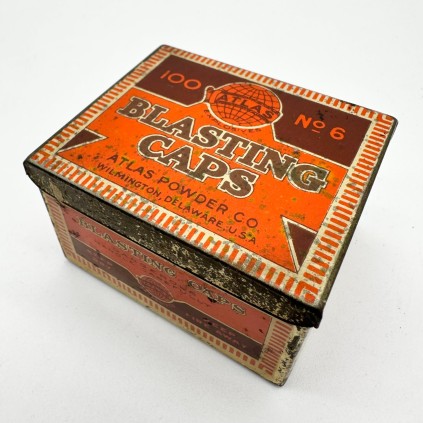 Boîte de démolition Blasting CAP 100 N°6 WW2