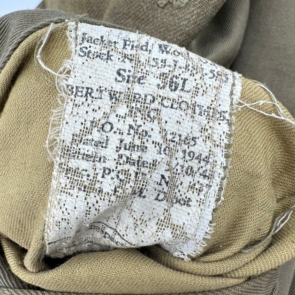 Veste Ike originale seconde guerre