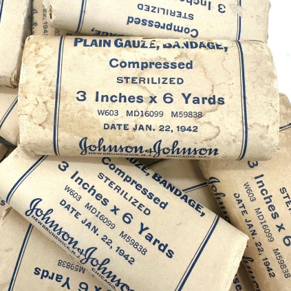 Plain gauze bandage US WW2 1942