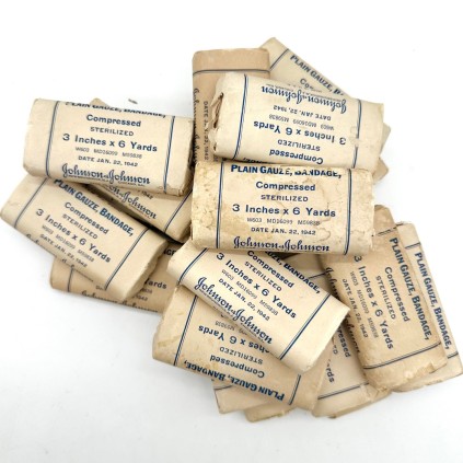 Plain gauze bandage US WW2 1942