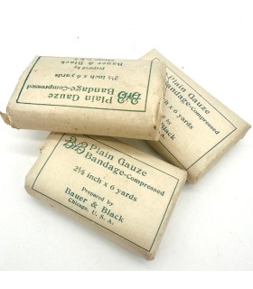 Pansement 12 mai 1914 plain gauze