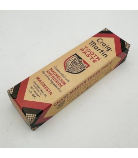 Reproduction dentifrice Craig Martin US WWII