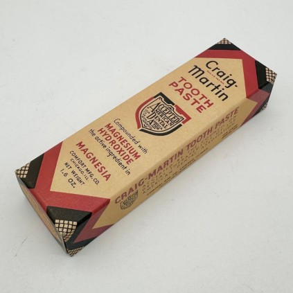 Reproduction dentifrice Craig Martin US WWII