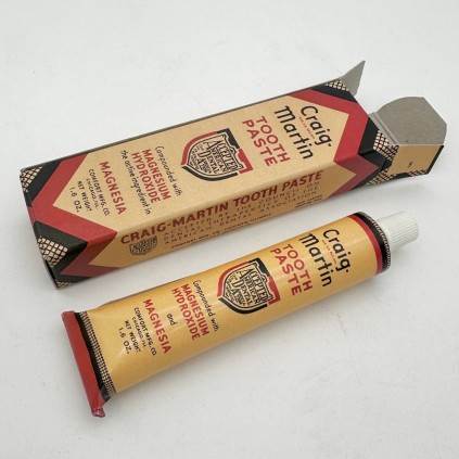 Reproduction dentifrice Craig Martin US WWII