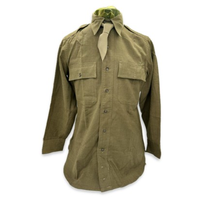 Chemise moutarde officier US WW2