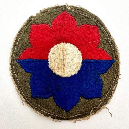 Patch 9th infantry division original