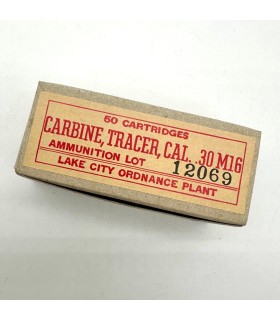 Carton de 50 cartouches de calibre 30