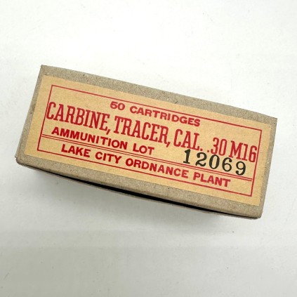 Carton de 50 cartouches de calibre 30