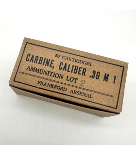 Boite de munitions frankford arsenal usm1 WW2
