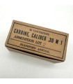 Boite de munitions frankford arsenal usm1 WW2