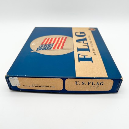 Drapeau Etats Unis 48 étoiles coton d'origine deuxième guerre WWII