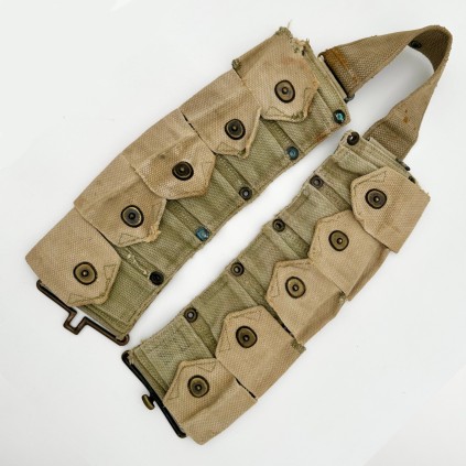 Ceinturon bicolor pour M1 Garand originale WW2