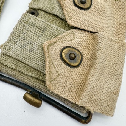 Ceinturon bicolor pour M1 Garand originale WW2