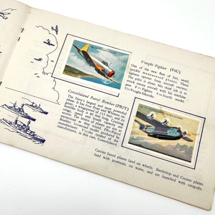 Livret "STAMP ALBUM" USN WWII