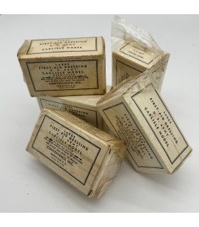 Pansement grand modele large first aid dressing US WW2