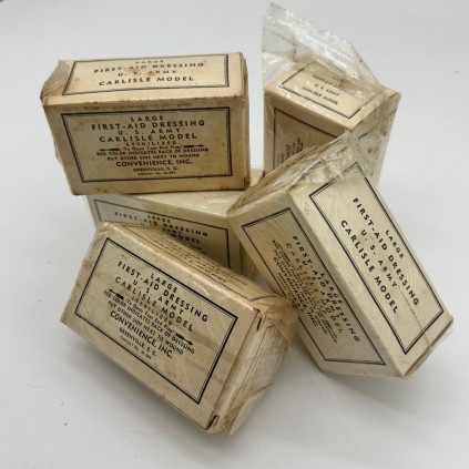 Pansement grand modele large first aid dressing US WW2