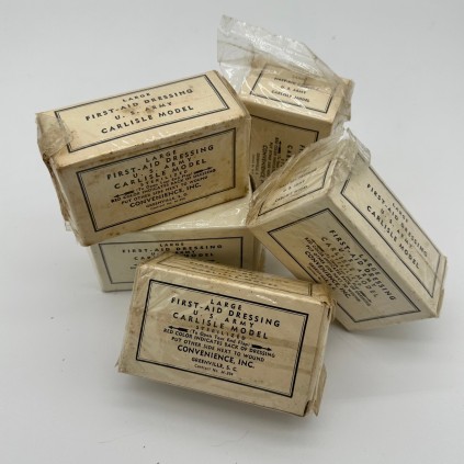 Pansement grand modele large first aid dressing US WW2