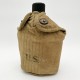 Gourde US WWII avec quart et bidon