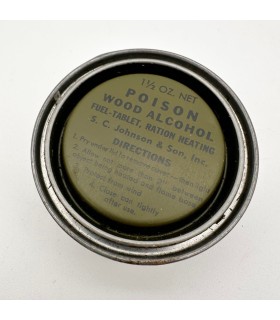 Alcool réchaud US WWII