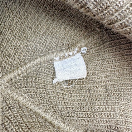 Casquette laine "Beanie" ou "Jeep Cap" avec étiquette