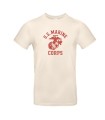Tee shirt marine us corps lettres rouges