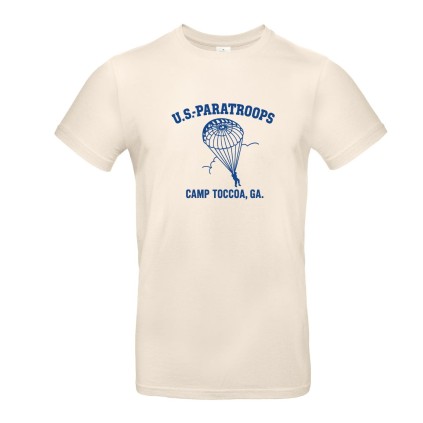 tee shirt homme us paratroops camp toccoa ga