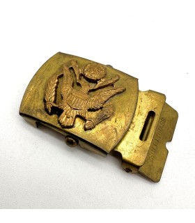 Boucle de ceinture Officier US WWII originale