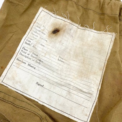 Kill in action bag WW2