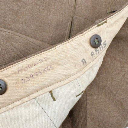 Pantalon moutarde US WW2 31x33 1944