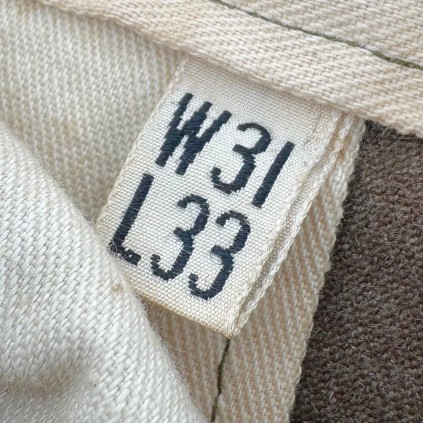Pantalon moutarde US WW2 31x33 1944