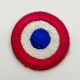 Patch cocarde tricolore pour troupes française
