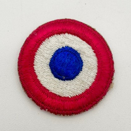 Patch cocarde tricolore pour troupes française