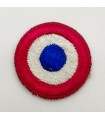 Patch cocarde tricolore pour troupes française
